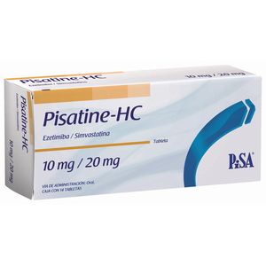 Pisatine Hc 10 Mg/20 Mg Tabletas 14 Pz