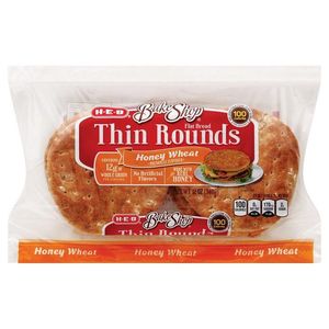 HEB Thin Rounds Honey Wheat 340 g