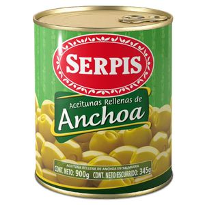 Serpis Aceituna Rellena de Anchoa 900 g