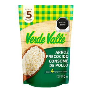 Verde Valle Arroz Precocido Mini Blanco 140 g