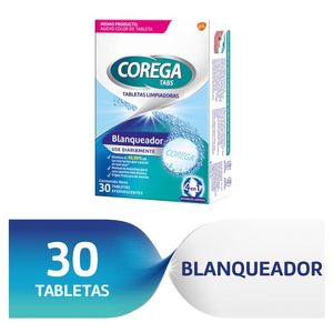 Limpiador Protesis Dental Tabs Blanqueadoras 30 Tb