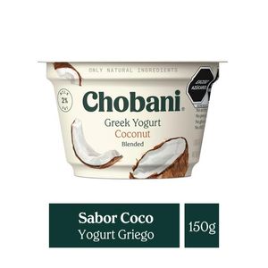 Chobani Yogurt Griego Coco 2% 150 g