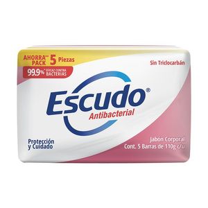 Jabón Multipack Rosa Vitamina E 5 Pz