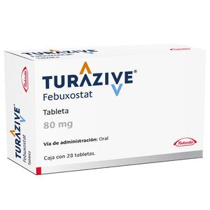 Turazive 80mg Tab 28 Febuxostat 28 Pz