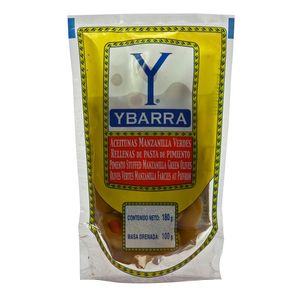 Ybarra Aceitunas C/Pimiento Doy Pack 180 g