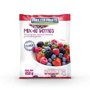 Fruta Congelada Mix de Berries 450 Gr