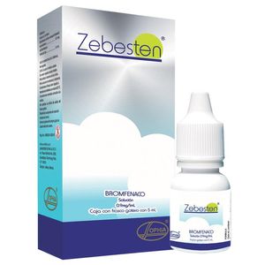 Sophia Zebesten Bromfenaco Solución 0.9 mg /1 ml Gotas 5 ml