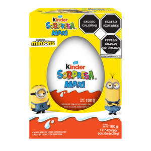 Kinder Sorpresa Huevito de Chocolate 100 g