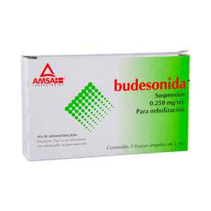 Budesonida Solucion Nebulizadora Budesonida S 5 Pz