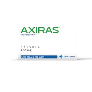 Axiras 200 Mg Capsulas 20 Pz