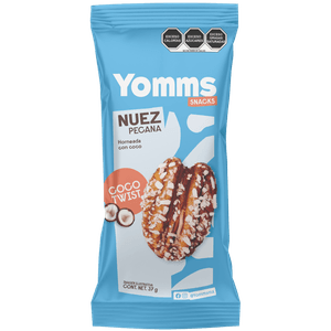 Yomms Nuez Pecana Coco Twist 37 g