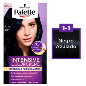 Tinte para cabello Palette Color Creme  Negro Azulado 1-1 Palette Tinte para cabello color creme negro azulado 1-1