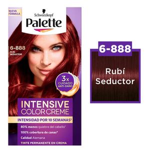 Tinte para cabello Palette Color Creme Rubí Seductor 6-888 Palette Tinte para cabello color creme rubí seductor 6-888