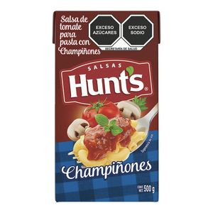 Hunts Salsa Para Pasta Champiñones 500 g