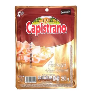 Capistrano Jamón de Pechuga de Pavo Natural 250 g