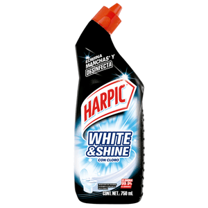 Harpic Desinfectante Para Inodoro White & Shine 750 ml