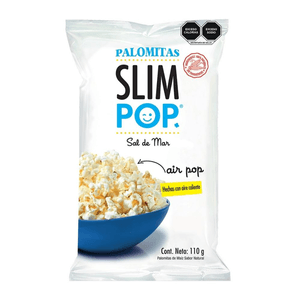 Slim Pop Palomitas Sal de Mar 110 g