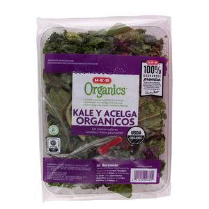 Ensalada Kale Y Acelga Orgánicos HEB 200g 1 pz