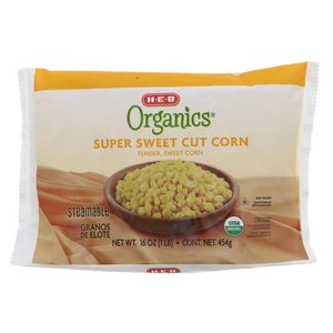 HEB Organics Elote Organico Cortado 454 g