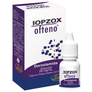 Sophia Iopzox Dorzolamida Ofteno Solución Gotas 20 mg 5 ml