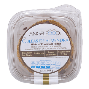 Obleas Almendra Stevia Fudge 1 Pz