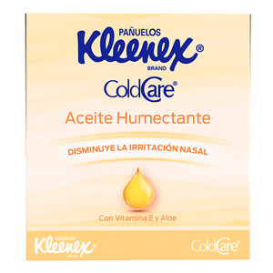 Pañuelos Faciales Cold Care Aceite Humectante 66 Pz