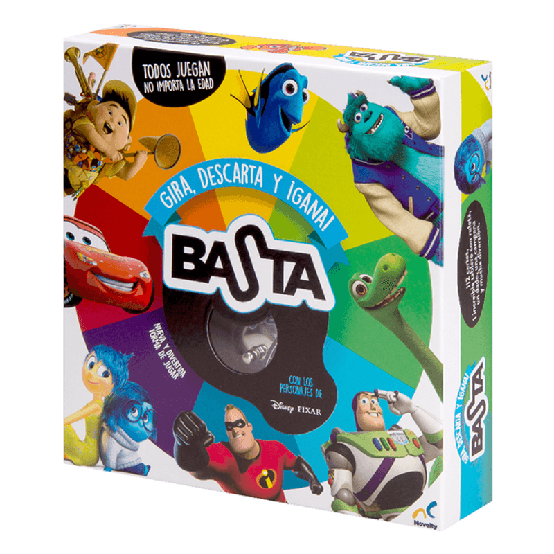 JUEGO DE MESA NOVELTY BASTA DELUXE PIXAR 