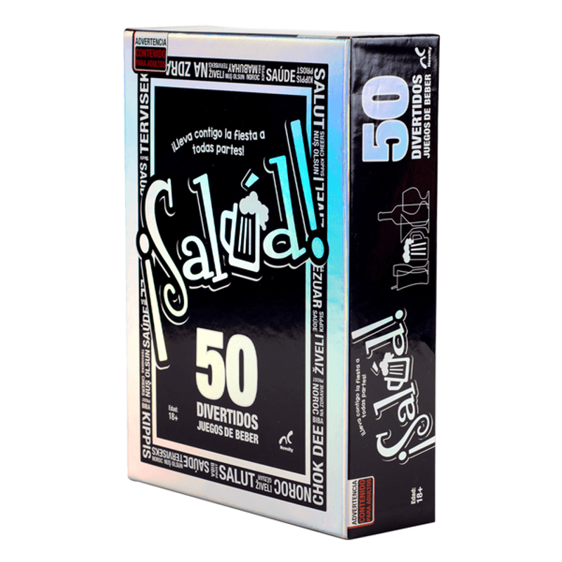 ¡Salud! 50 Juegos de Beber – Novelty