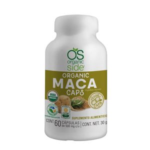 Suplemento Alimenticio en Cápsulas Maca Orgánica 60 Pz