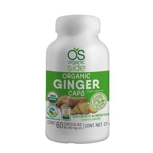 Suplemento Alimenticio en Cápsulas Organic Ginge 60 Pz