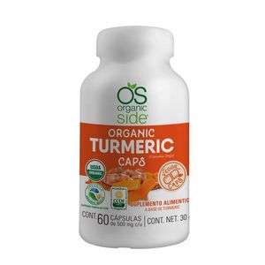 Suplemento Alimenticio en Cápsulas Turmeric Orgá 60 Pz