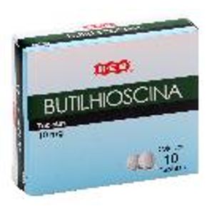 HEB Butilhioscina 10 mg 10 Tabletas