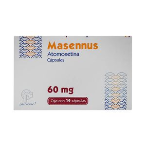 Masennus 60 Mg C/ 14 Cap Atomoxetina 14 Pz