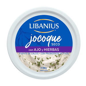 Libanius Jocoque Seco Ajo Y Hierbas Finas 250 g