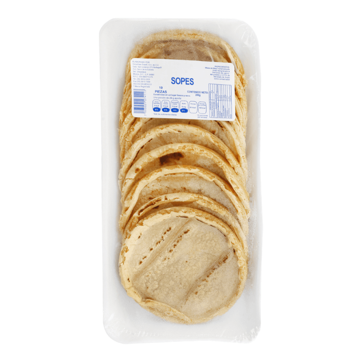 Sopes de Maíz 10 pz - H-E-B México