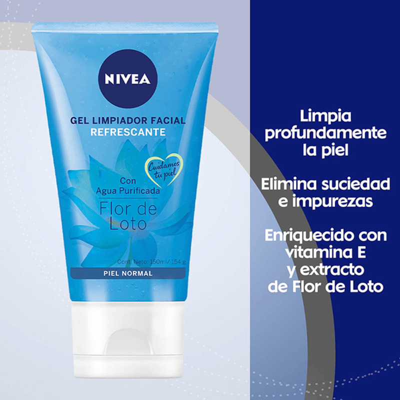 Leche Limpiadora Facial Flor de Loto NIVEA