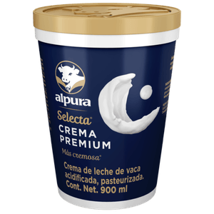 Crema Ácida Selecta Premium 900 ml Crema Ácida Selecta Premium  900 Ml