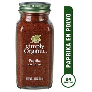 Especias Paprika en Polvo Organica 84 Gr