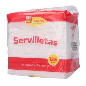 Servilleta 125 pz Servilleta  125 Pz