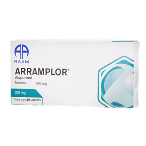 Pharmalider Aldrosa Alopurinol 300 mg 20 Tabletas