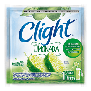 Clight Bebida en Polvo Sabor a Limonada 7 g