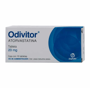 Odivitor 20 Mg 10 Tab Atorvastatina Gen 10 Pz