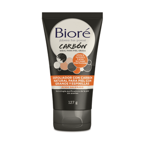 Biore Exfoliador Facial Carbón 127 g