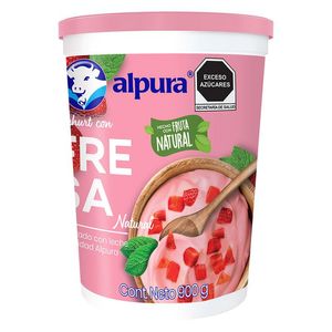 Alpura Yogurt Sólido Fresa 900 g