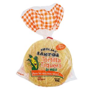 Santos Tortilla Taquera de Maiz 800 g