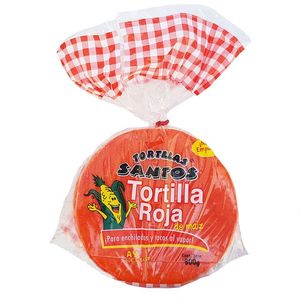 Santos Tortilla de Maiz   Roja 800 g