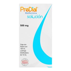 Predial   500 Mg Solucion de 150 Ml 1 Pz