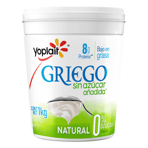 Yogurt Griego sin Azúcar Añadida Natural 1 kg