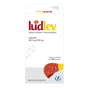 Ludlev 46.2/300 Mg Frasco Capsulas 60 Pz