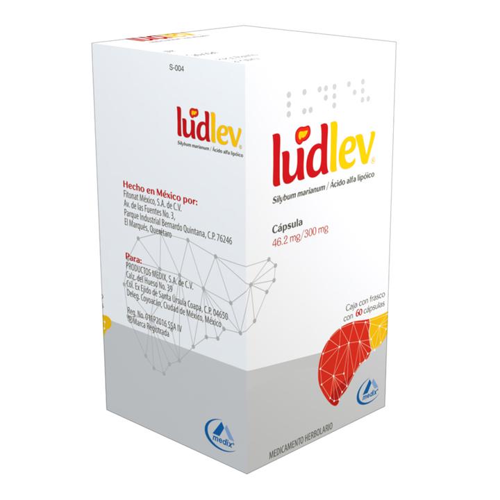 Medix Ludlev 462300 Mg Frasco Capsulas 60 Pz H E B México